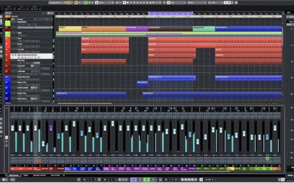 Image of Cubase software