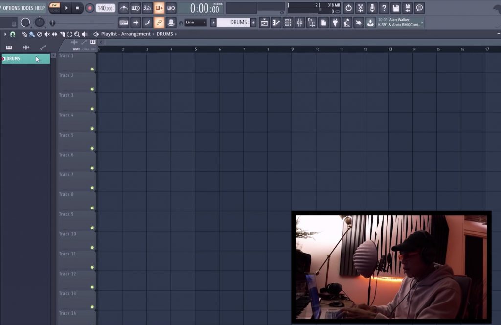 A video of Chukibeats explaining how to make beats on FLStudio