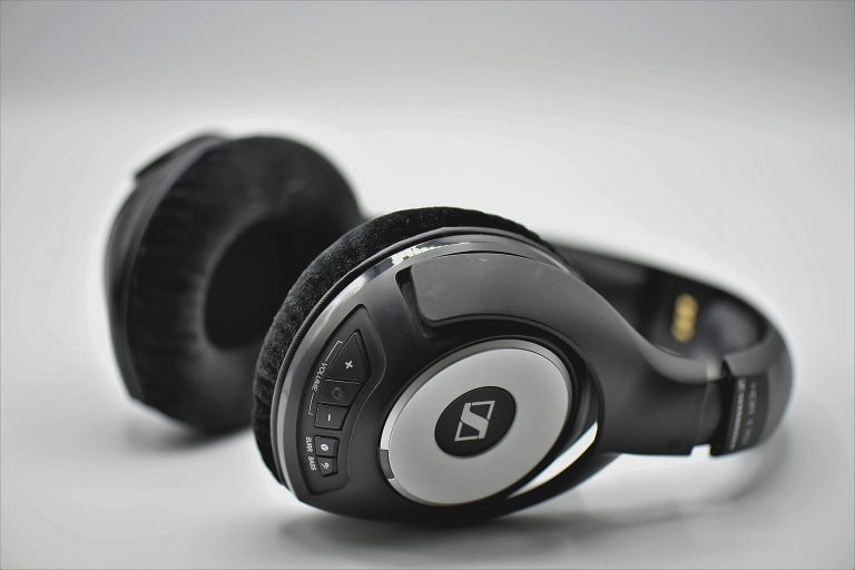 Studio headphones is a piece of equipment for music production